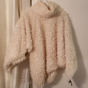 Express fuzzy poncho